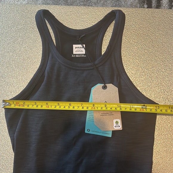 NWT PrAna Becksa Scoop Neck Tank in Nautical Heather - Picture 5 of 7